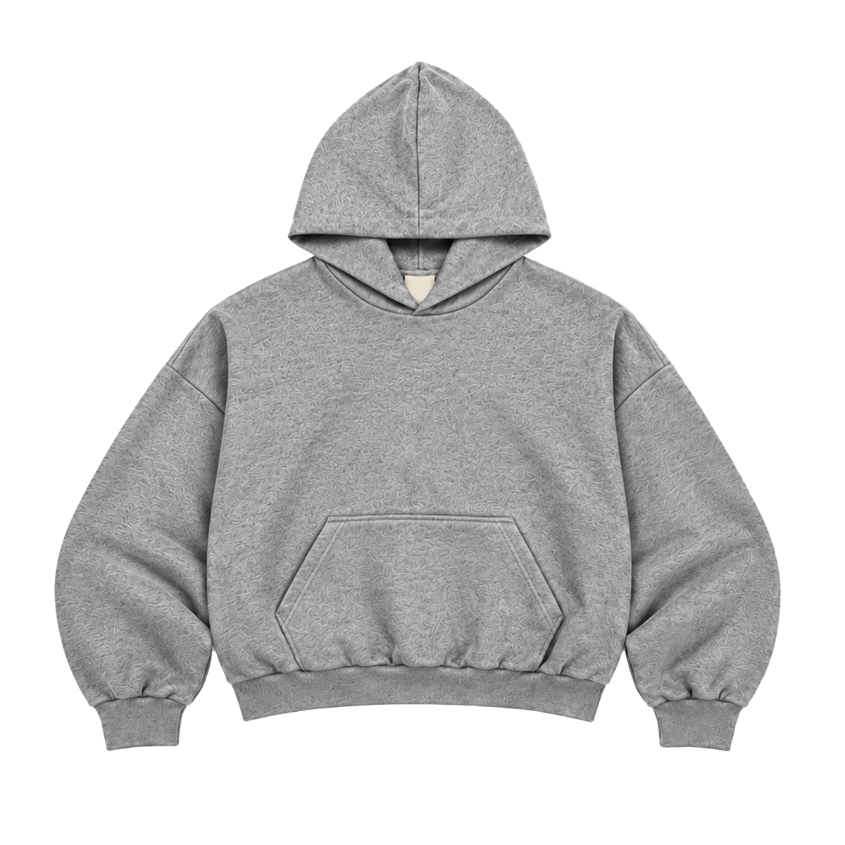 GREY TERRY HOODIE