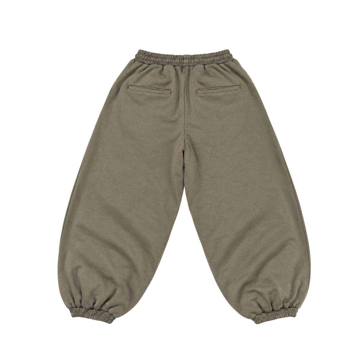 OLIVE TERRY SWEATPANTS