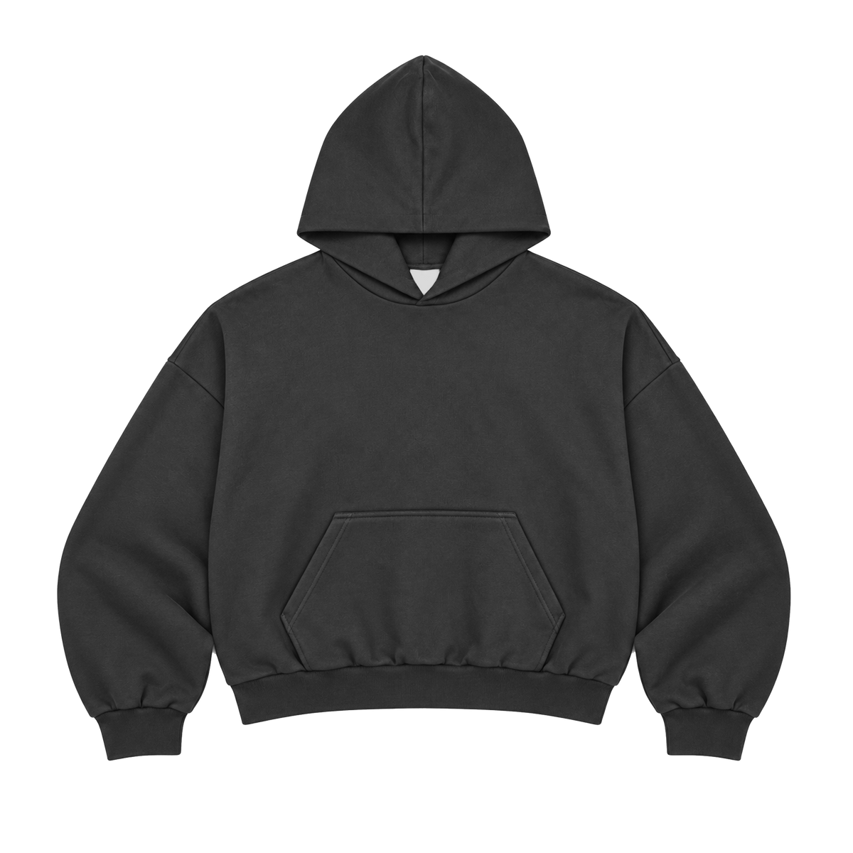 BLACK TERRY HOODIE