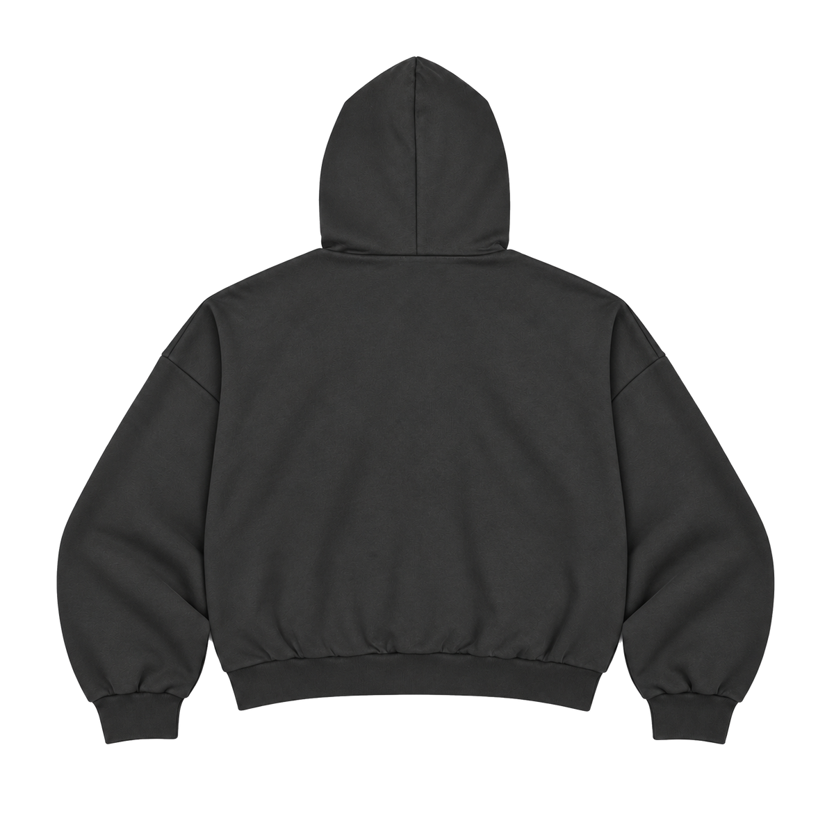 BLACK TERRY HOODIE