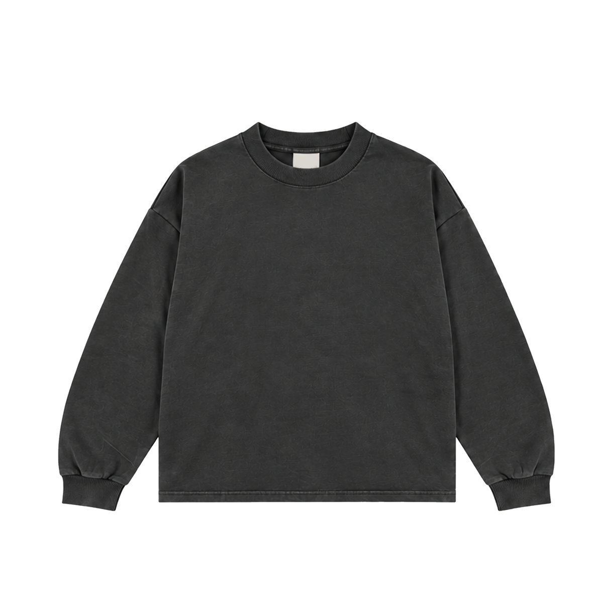BLACK LONG SLEEVE TEE