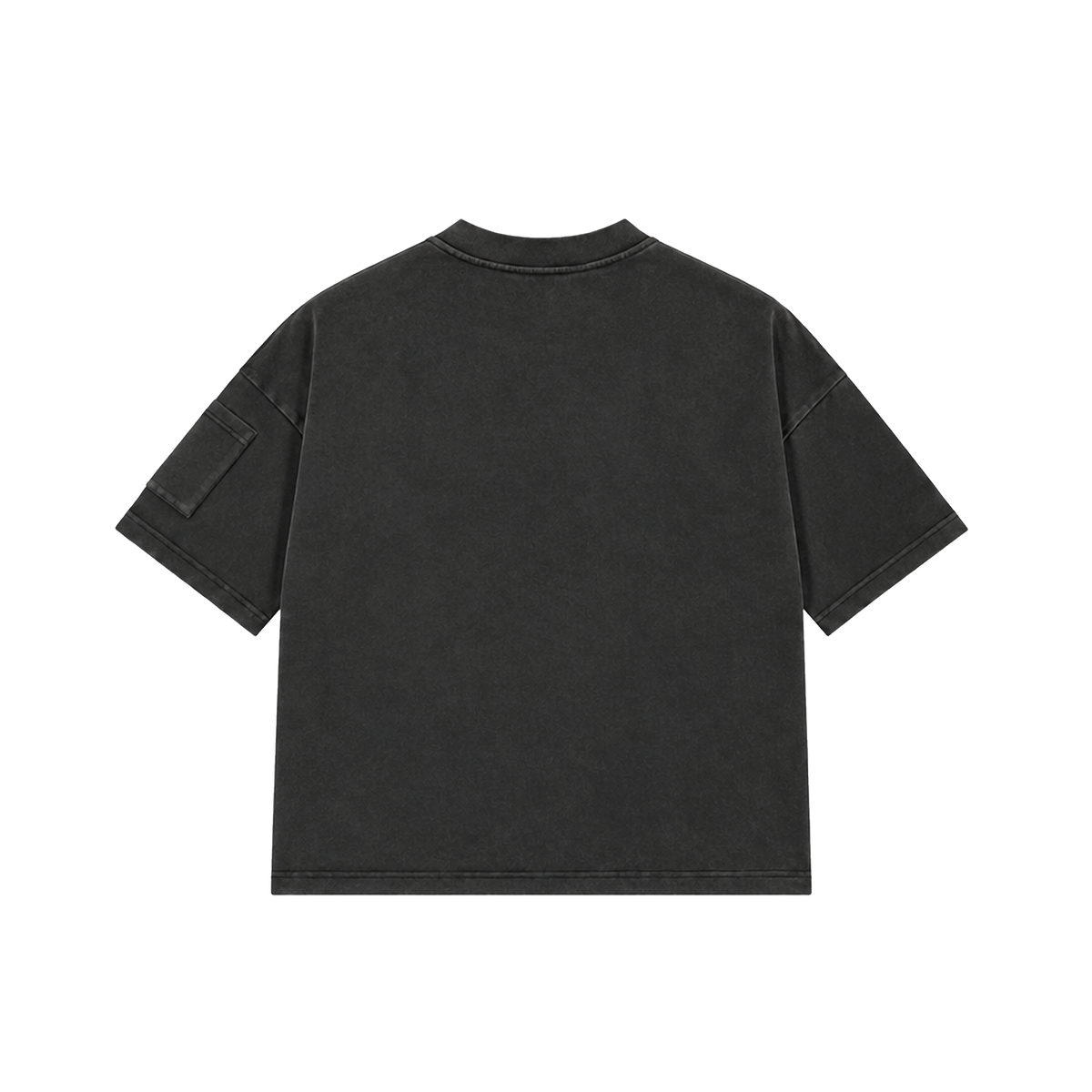 BLACK POCKET TEE