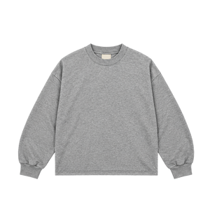 GREY LONG SLEEVE TEE